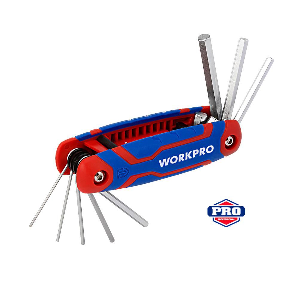 Ключи складные HEX WORKPRO 8шт PRO