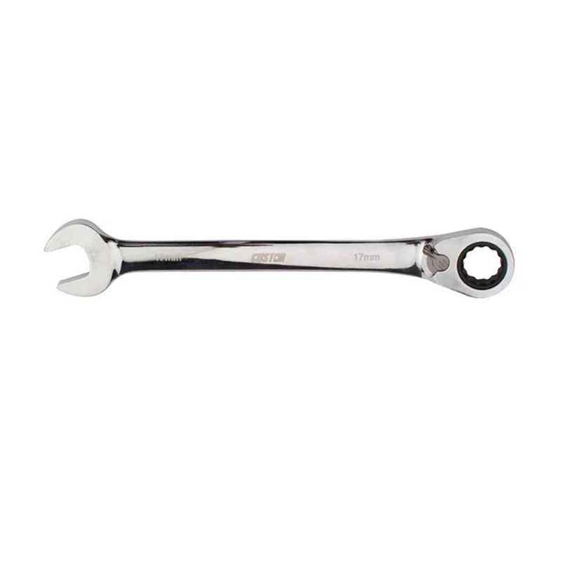Комбинированный ключ CUSTOR с трещоткой и реверсом 72 зуба 13mm x 13mm 4191313